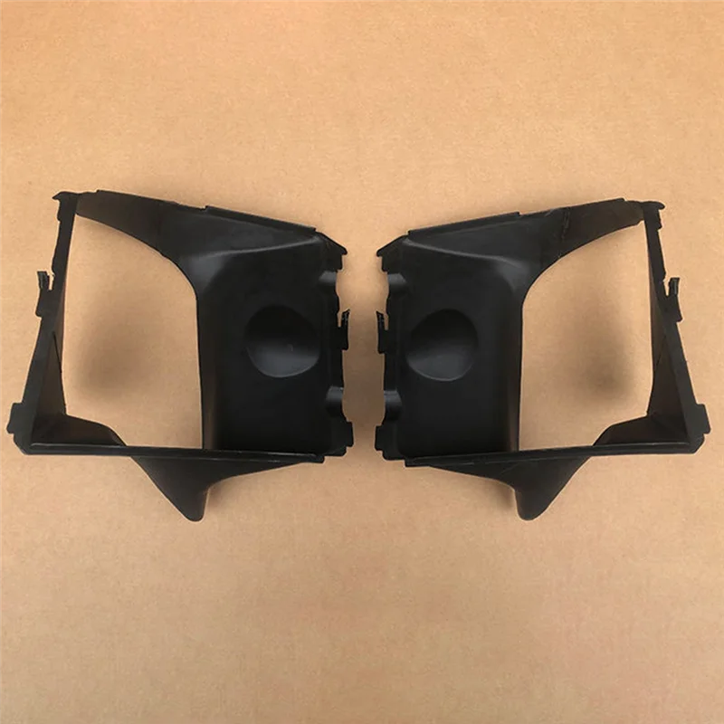 

1Pair Front Radiator Air Cooler Guide 95850533535 95850533635 For Porsche Cayenne 11-18 Intake Duct Intercooler Cover