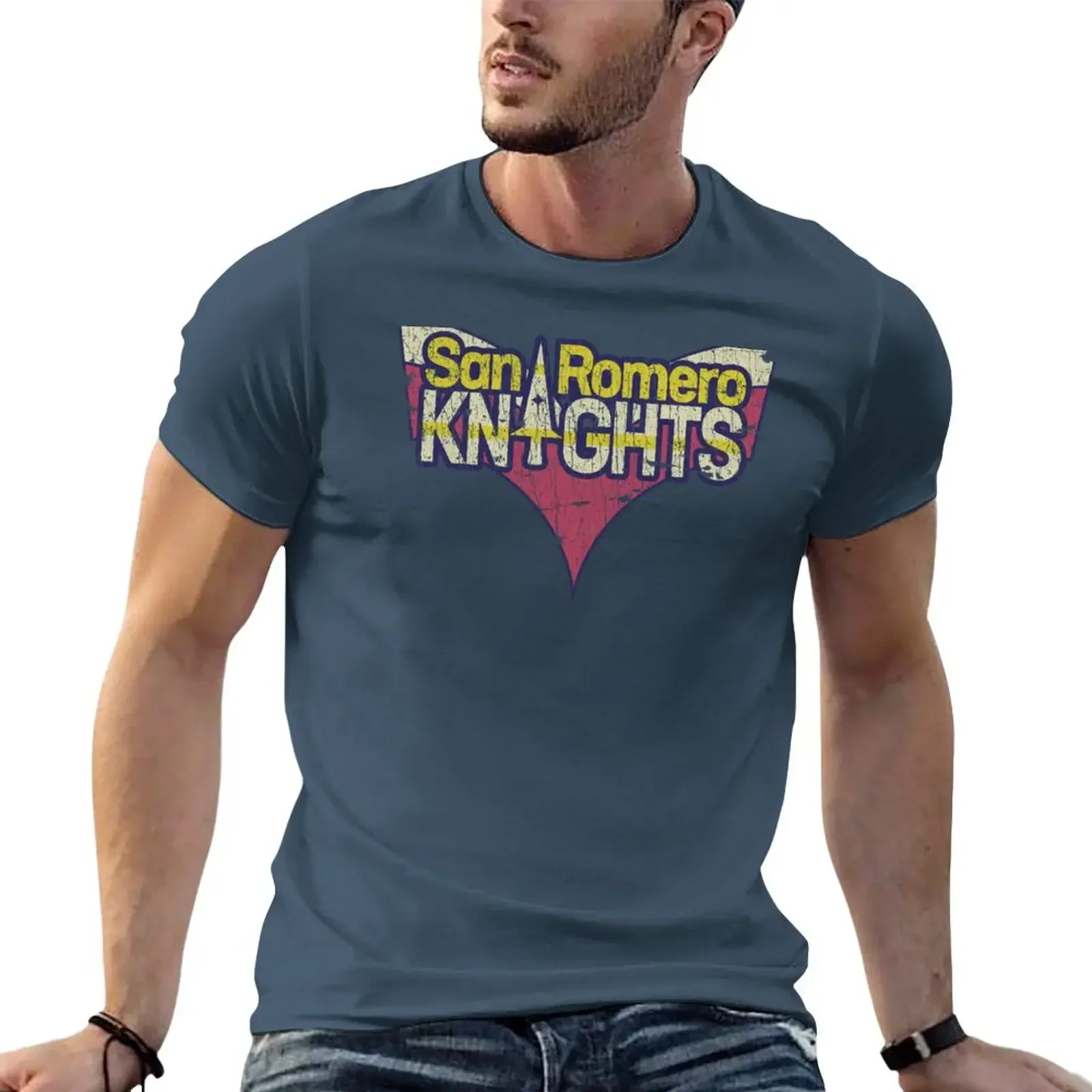 

San Romero Knights 2012 T-Shirt kawaii clothes graphics blacks black t shirts for men