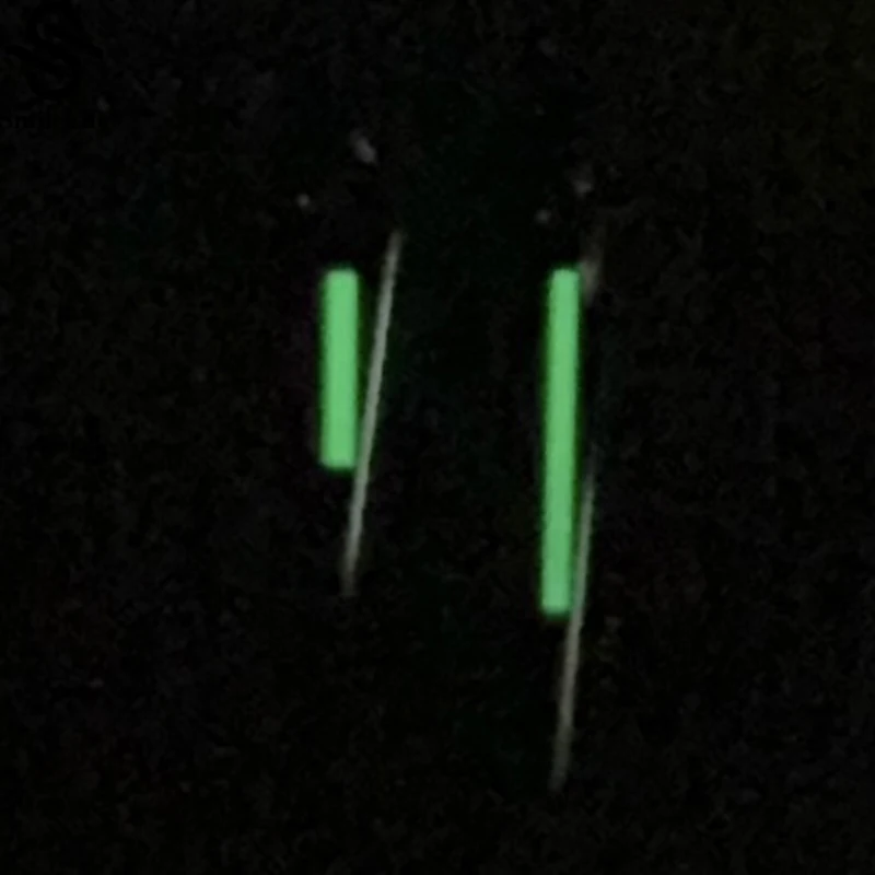 SmileLife NH35 lancette dell'orologio in argento lucido verde luminoso adatto al Giappone NH35/NH35A movimento automatico accessori per orologi meccanici