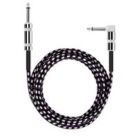 24AWG Noise-reduction Electric Guitar Audio Cable 6.35mm Jack 0.5 meter, 1meter 3 meter 6 meters Length Optional SELECT BY DEMAN