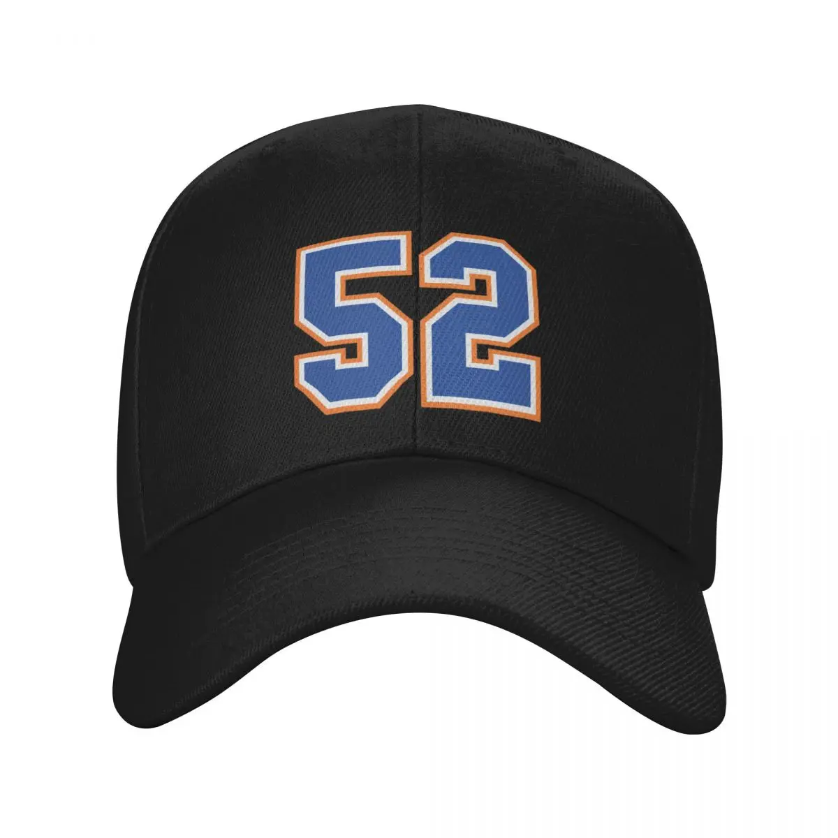 Fifty Two Jersey Number Sports 52 Baseball Cap |-F-| Custom Cap Hood Mens Hats Women's