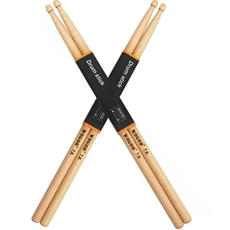 

Drum Sticks 7a Drumsticks Maple Wood Tip Drumsticks 2 Pair
