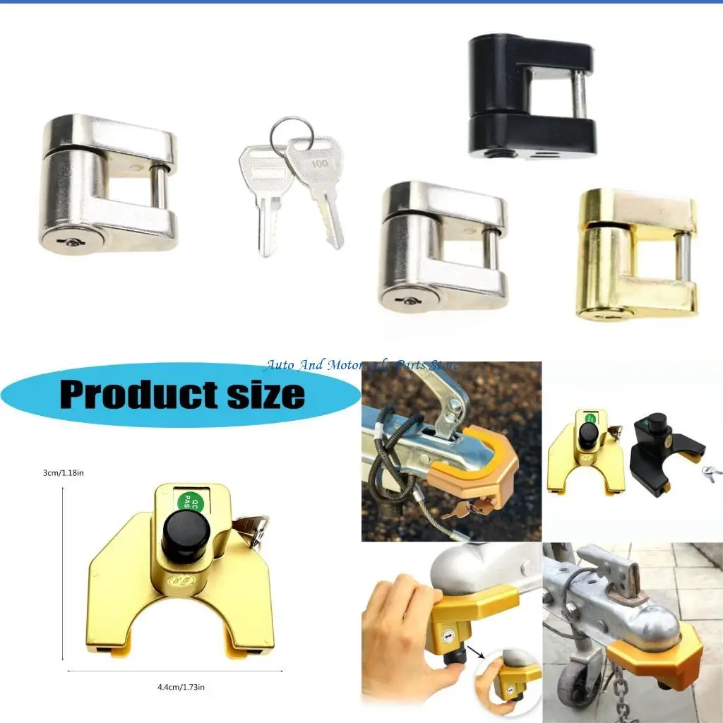P9FD Small 44Cm Trailer Ball Lock With Tamper Proof Features for Peace Of Mind