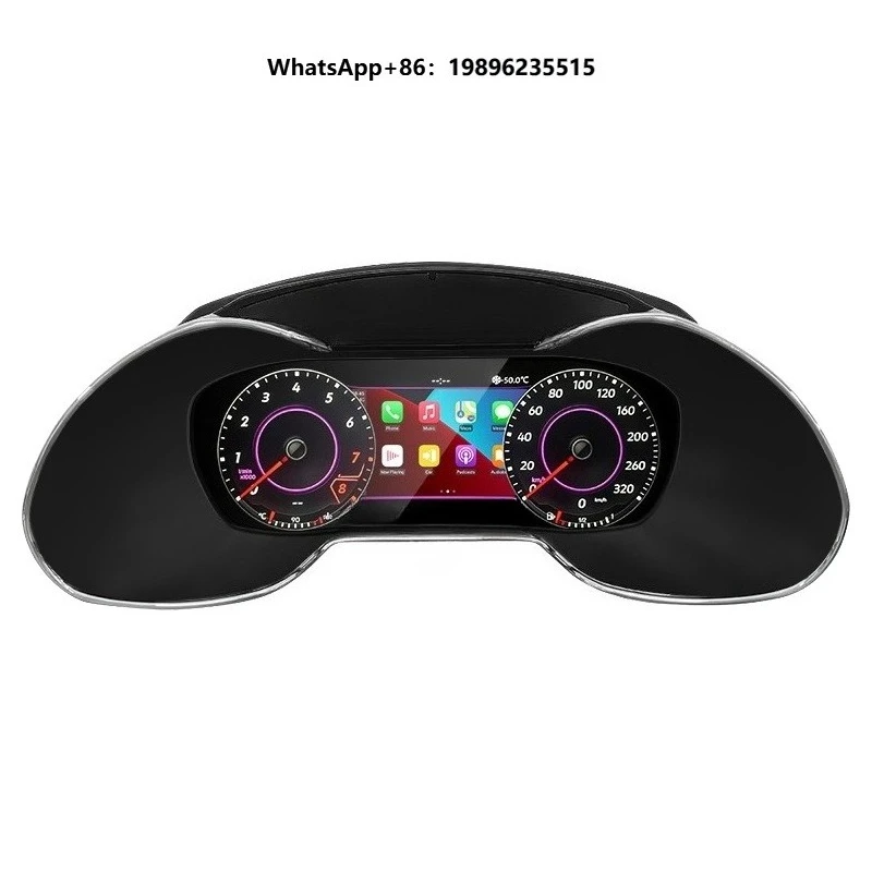 Car Dashboard Panel Virtual Cockpit Digital Dashboard  Speedometer