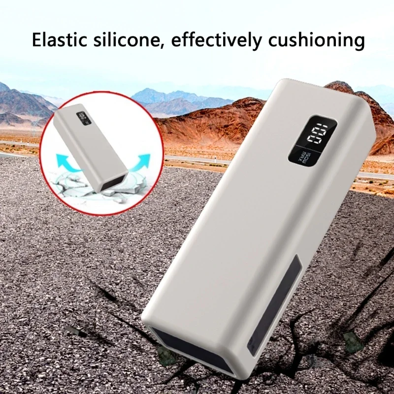 غطاء واقي من السيليكون لرقم رقم 15 20000mAh PB200P 150W Power Banks Storage Nonslip Cover Cover Case