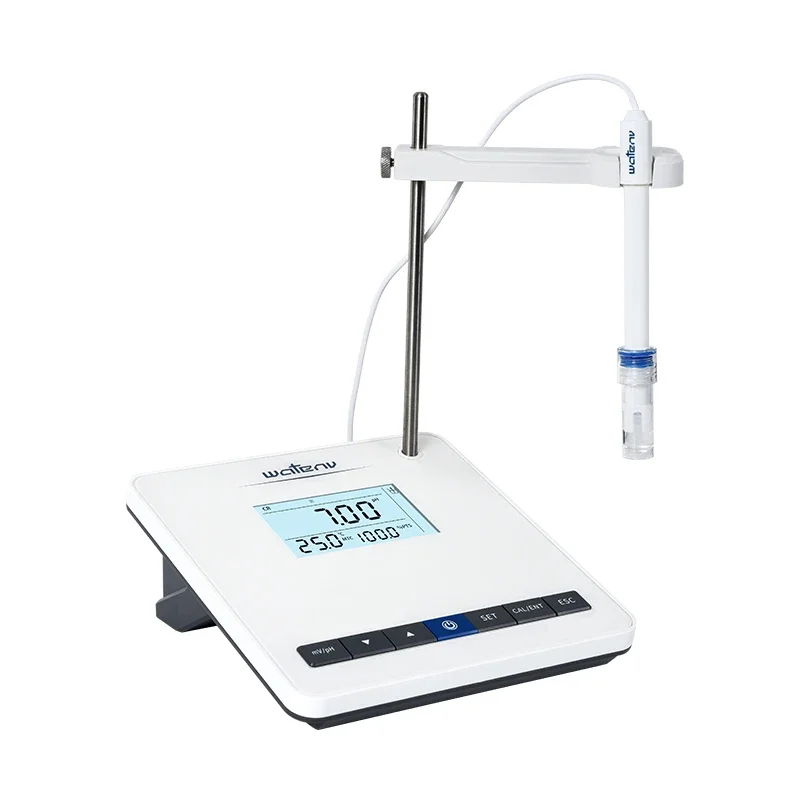 2024 Newest Design Laboratory Instrument PH50 PH Counting Precision PH Value Tester Benchtop PH Meter