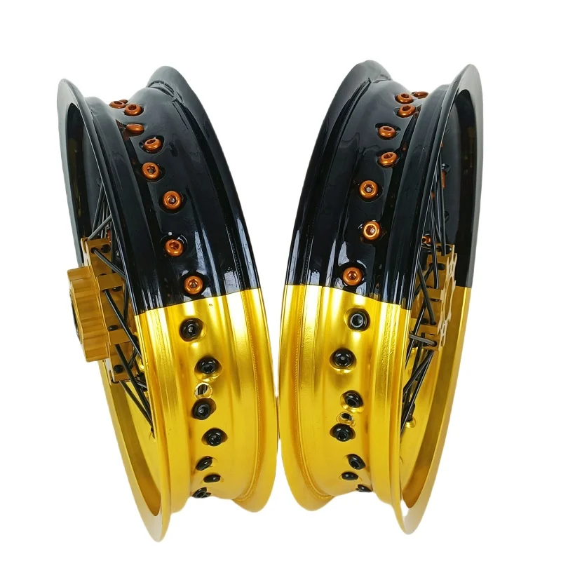 Aluminum Alloy Supermoto Wheel Rim For [Model] Customized Retrofit Upgrade Dirt Bike Motorcycle Spare PartsCustom Size Available