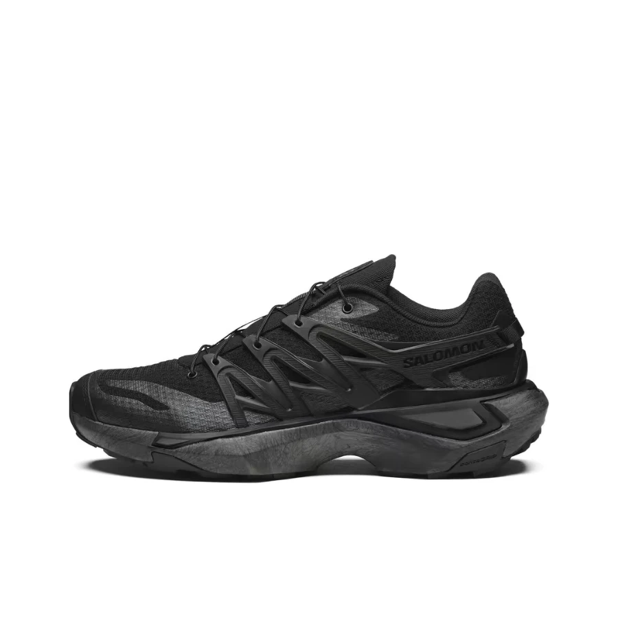 Salomon XT PU.RE Advanced: Minimalist, Durable, High-Performance Cushioned Support Low-Top Running Shoes (Unisex), Black  474460