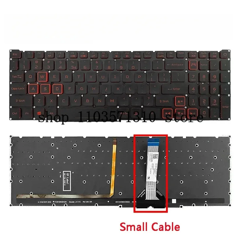 جديد الأصلي لوحة مفاتيح الكمبيوتر المحمول لشركة أيسر نيترو 5 AN515-56 AN515-46 AN515-57 alAN515-58 AN515-58-51R3/52sm/76rw AN515-45 n20c1 JM