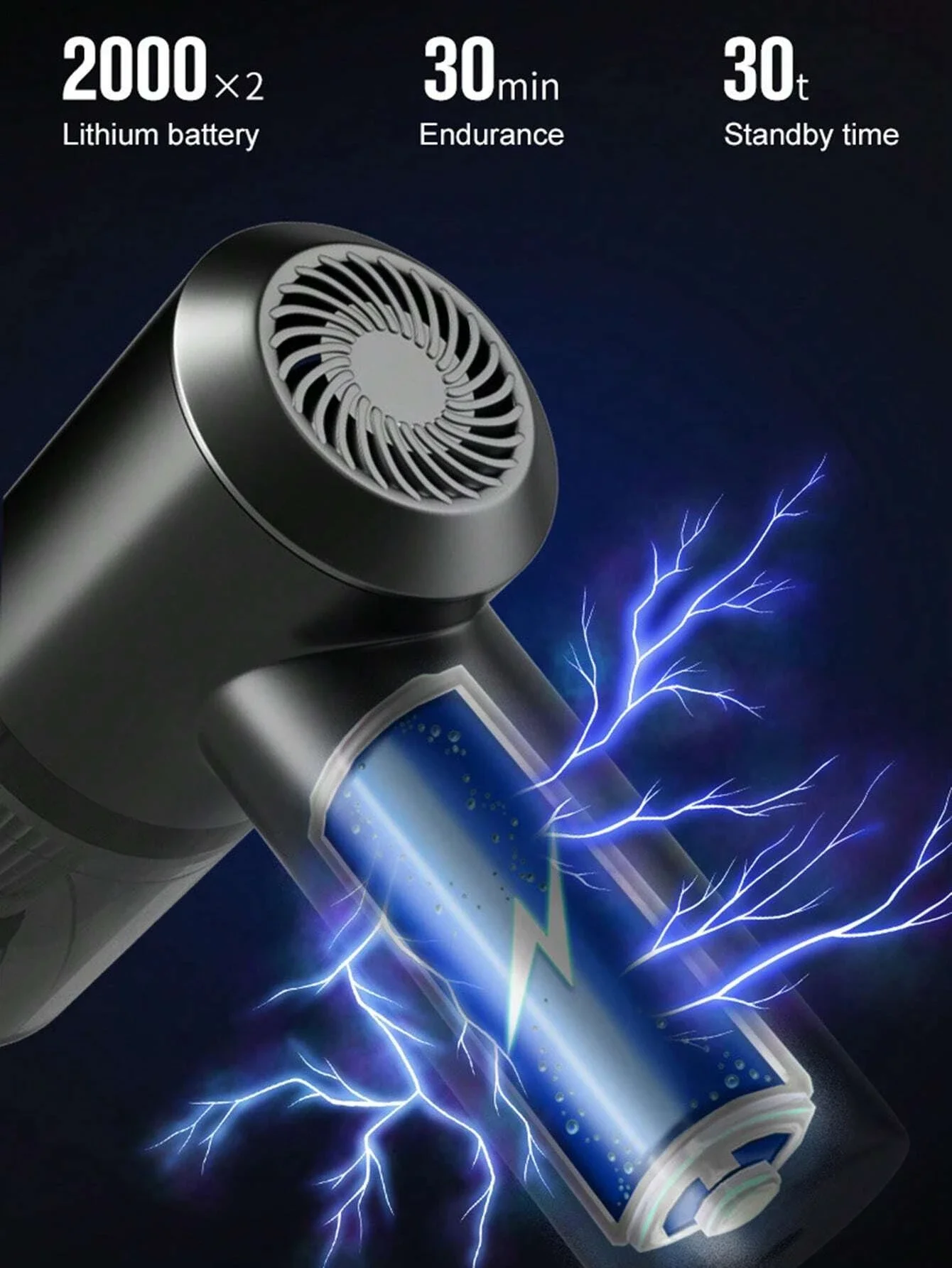 Portable Multi- Car Vacuum Cleaner Large Suction Wireless Charging Small Handheld High Power Powerful Vacuum Cleaner In The  Car