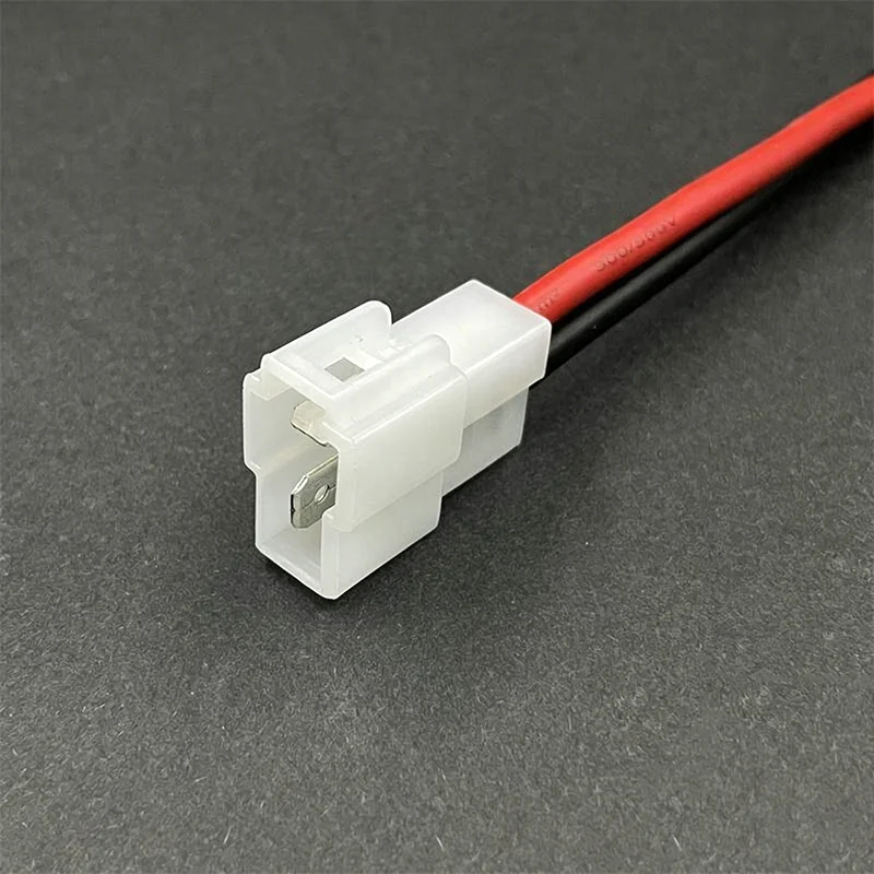 1pcs DJ7021-6.3-11 Automotive Wiring Harness 6.3 Male and Female Connector with Wire for Vehicle/Electric Motorcycle Connection
