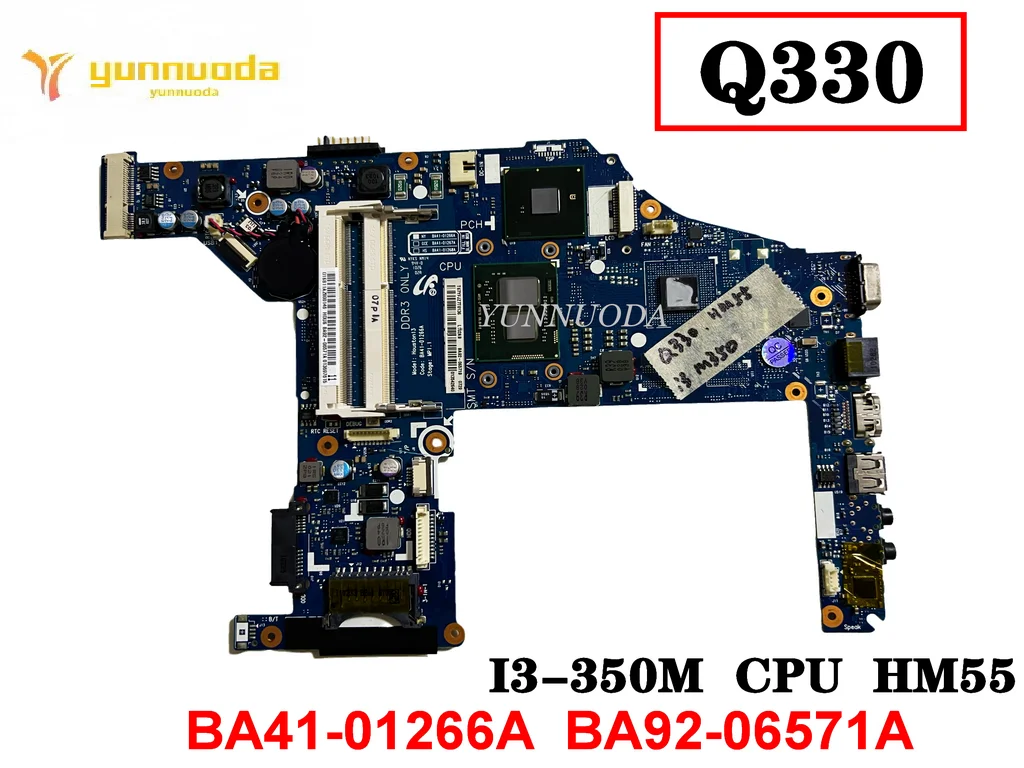 

Original For SAMSUNG Q330 Laptop motherboard I3-350M CPU HM55 BA41-01266A BA92-06571A Tested Good Free Shipping