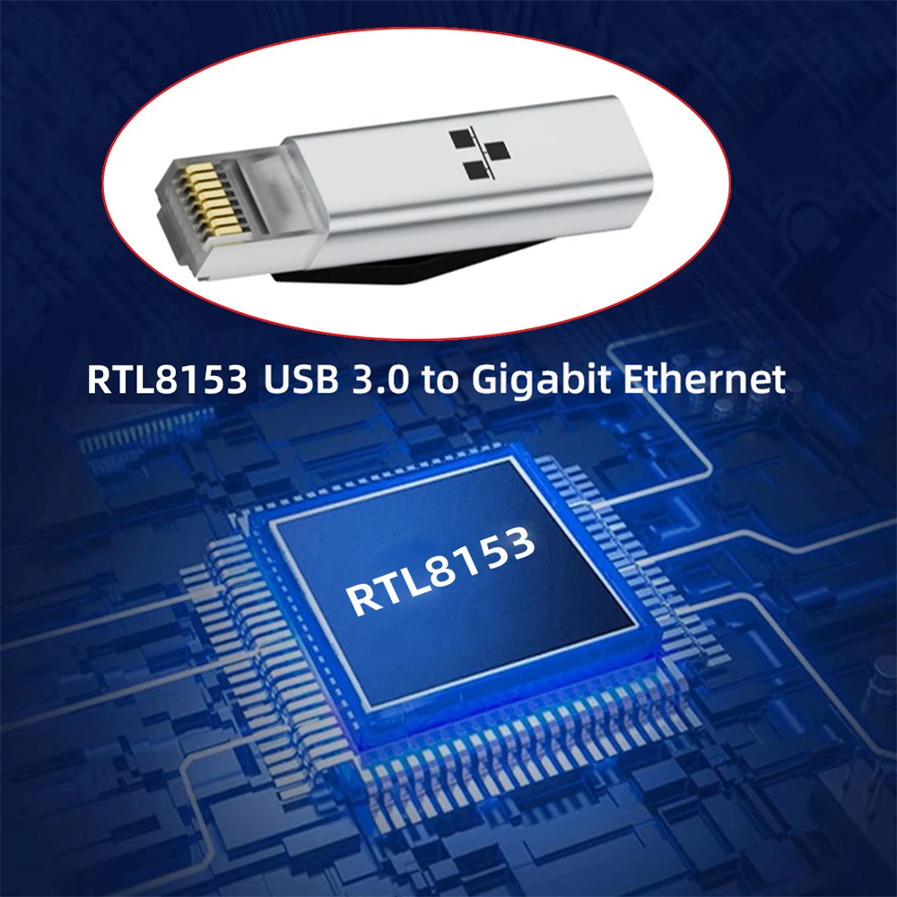 CY USB-C Female Host to Ethernet Adapter USB Type-C to RJ45 Male 1000Mbps Gigabit LAN Network Compatible with Thunderbolt
