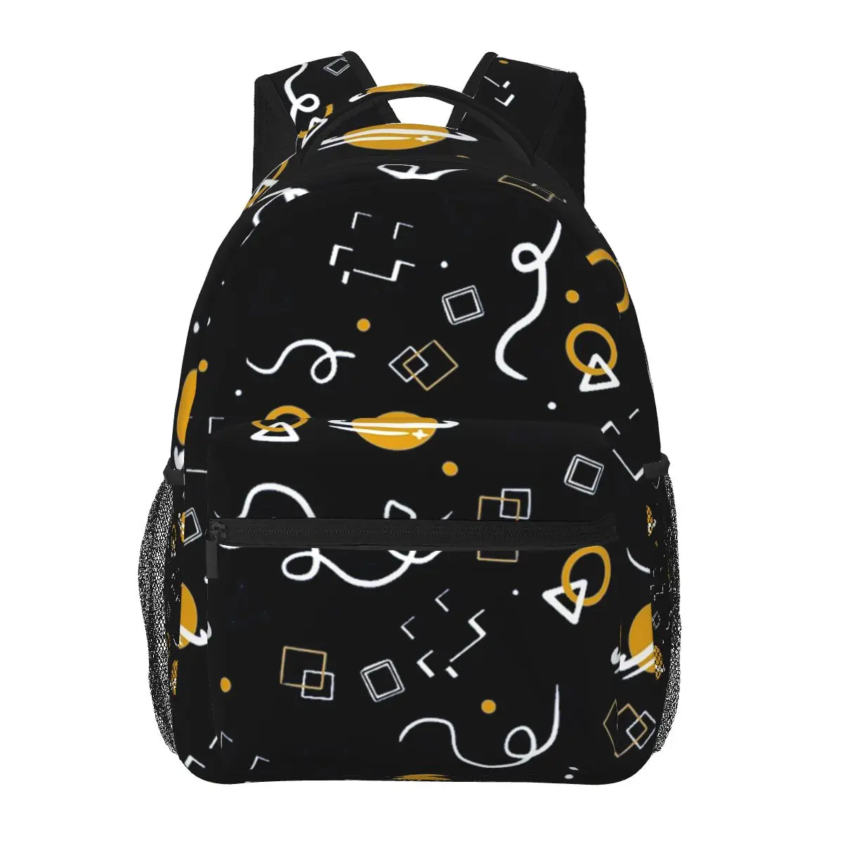 Quackity Inspired Arcade Carpet Design Backpacks Boys Girls Bookbag Children School Bags Cartoon Laptop Rucksack Shoulder Bag