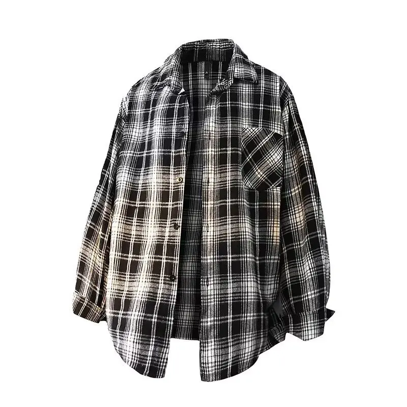 

Men's Elegant Plaid Business Long Sleeve Shirt Casual Breathable Shirts For Men
