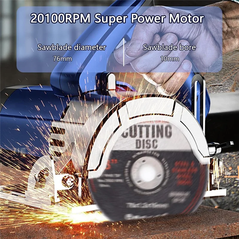 A76X-76Mm For Cutting Discs 18Pcs Set For Metal Angle Grinder Grinding Discs Included