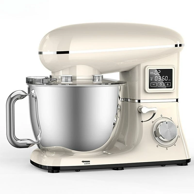 

Chef machine with timing fermentation function, egg beater for noodles, high-power and low-noise dough kneader, stirring