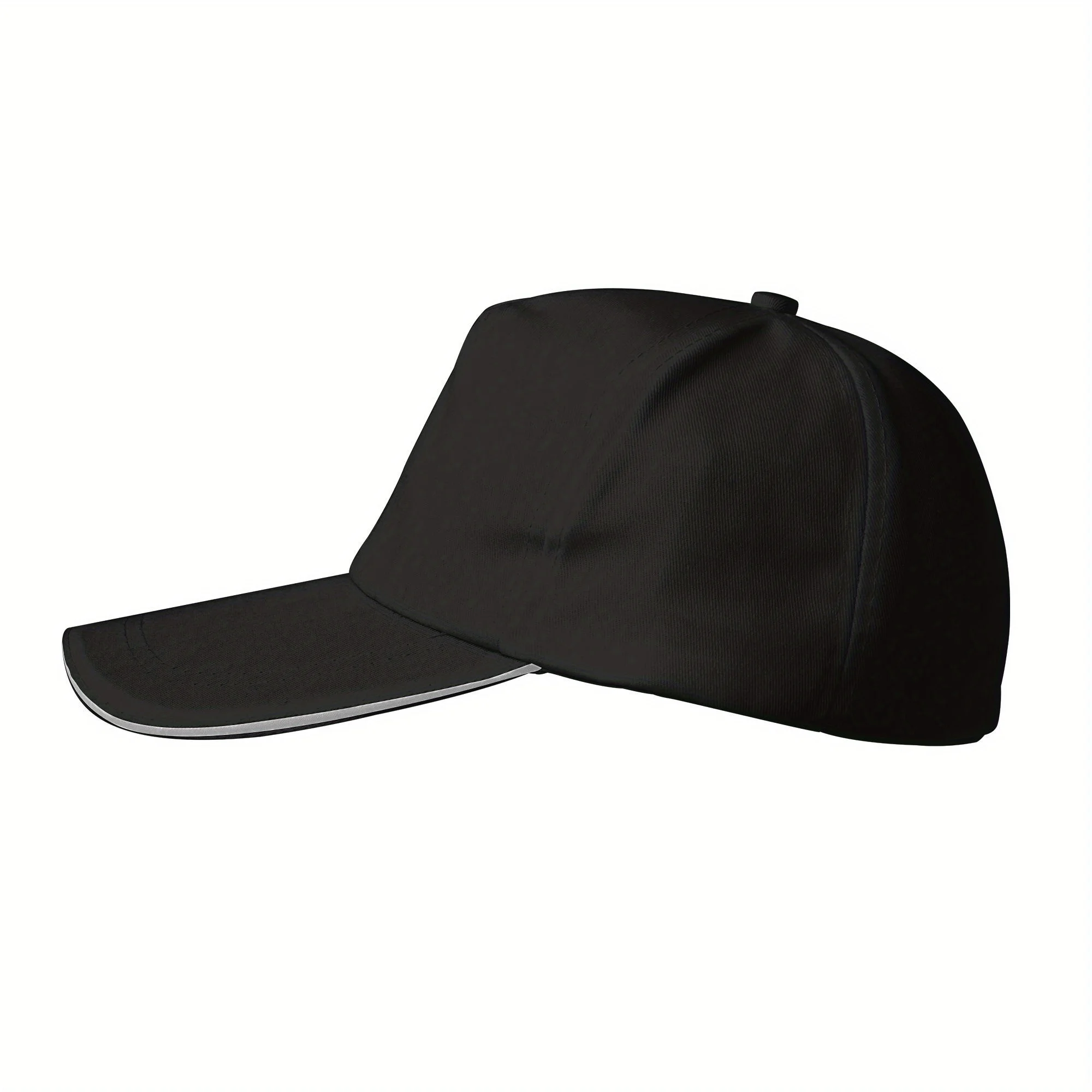 Unisex Baseball Cap for Men & Women - Black Dad Hat with 