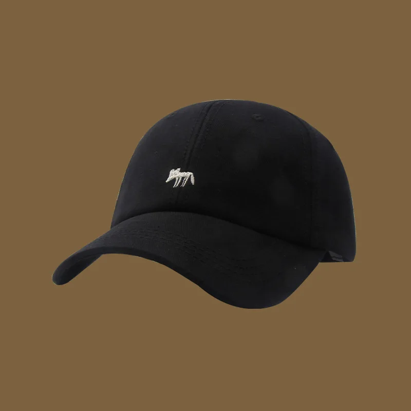 Baseball Cap Embroidery Animal new girls Spring Summer outdoor Shade Casual Hundred Hat wide Brimmed soft Hat men