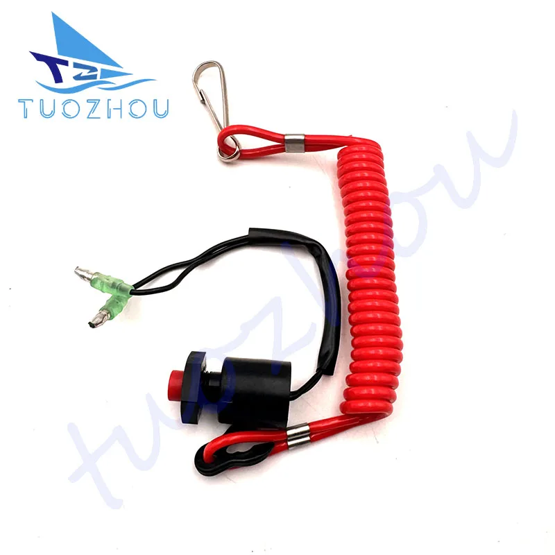 

37820-92E02 Stop Switch Assy Emergency (Terminal Type) For Suzuki Outboard Remotor Control Box Emergency