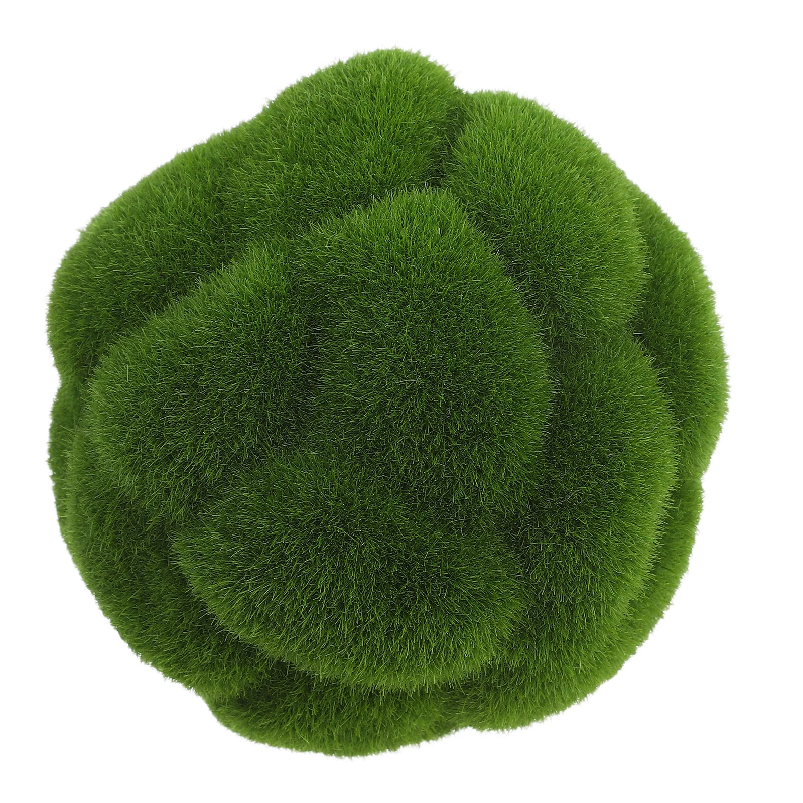 

Simulated Moss Ball 10cm Artificial Grass Decor Home Accent Fiber Turf Mat Realistic Spherical Design Durable Reusable Indoor