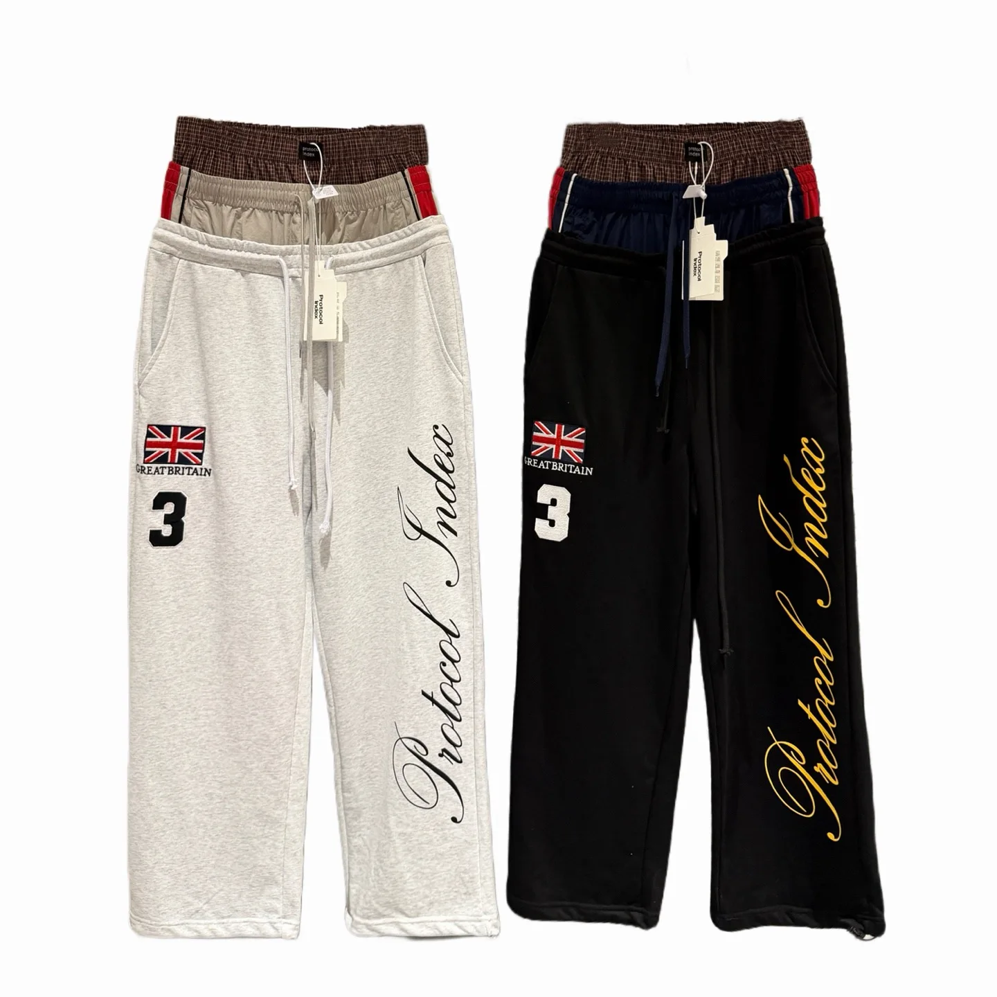 

Свободные спортивные брюки с широкими штанинами, с вышивкой на талии, повседневные модные джоггеры для мужчин и женщин, удобные, из флисовой ткани