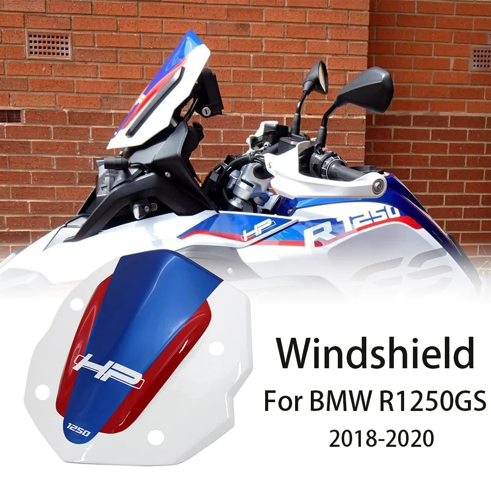 

Motorcycle Front Windscreen Deflector Sport Screen Protector For BMW R1250GS Adventure R1200GS 2013-2023 Windshield Wind Spoiler