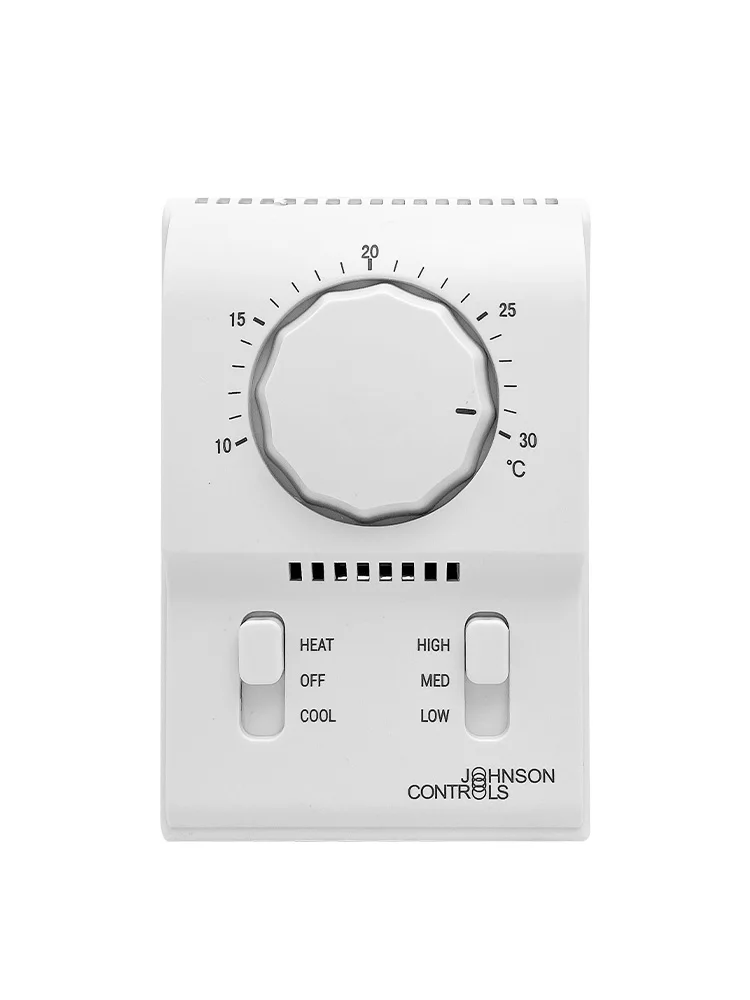 Single cooling/heating and air conditioner fan coil thermostat panel temperature control switch T2000EAC-0C0/T2000AAC-0C0