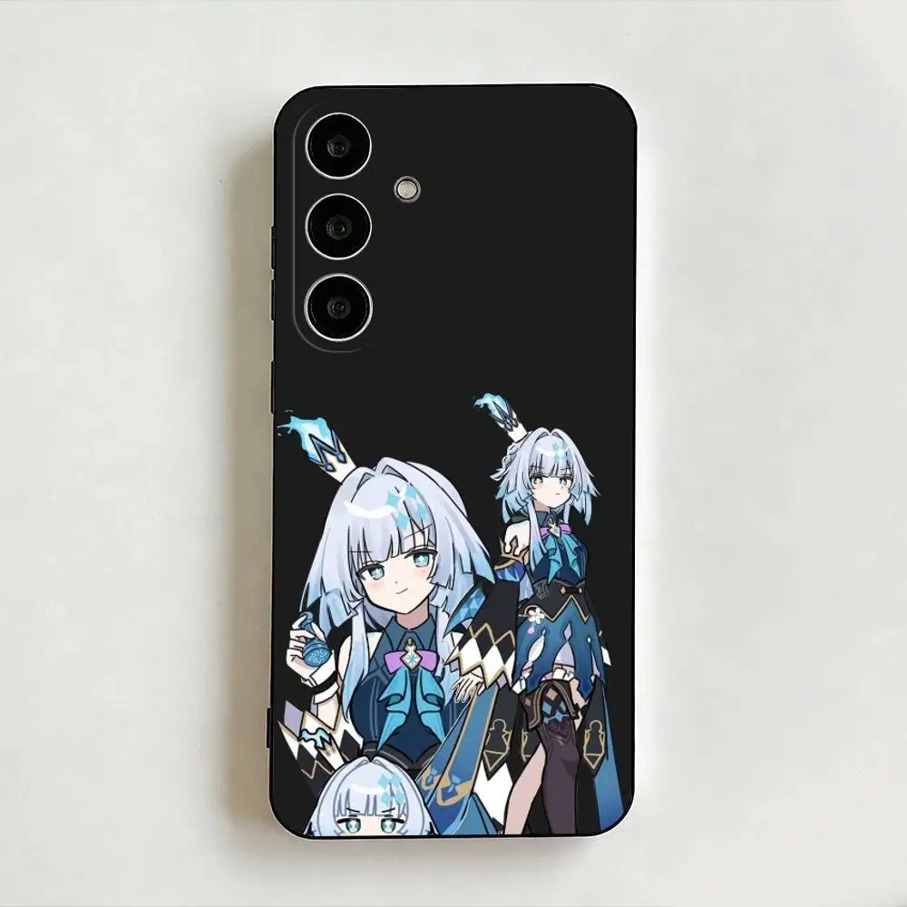 Cerydra Honkai Star  Rail  Black Shell Phone Case For Samsung Galaxy A73,A72,A71,A70,A53,A52,Cover Others Soft