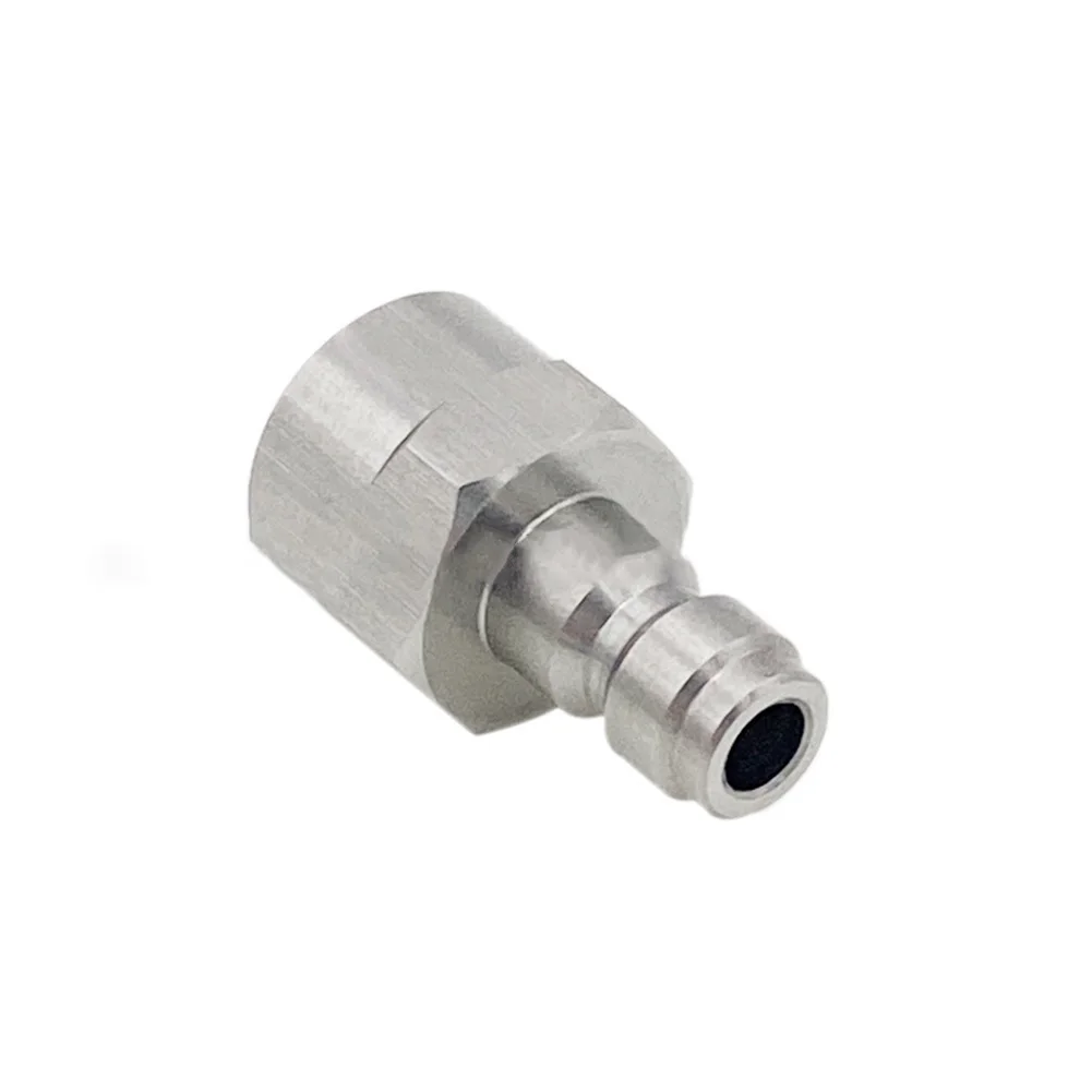 1 قطعة ل R134A زجاجة صمام Connecto الفولاذ المقاوم للصدأ 7/16-20UNF إلى 8 مللي متر محول سريع صمامات الزجاجات اكسسوارات