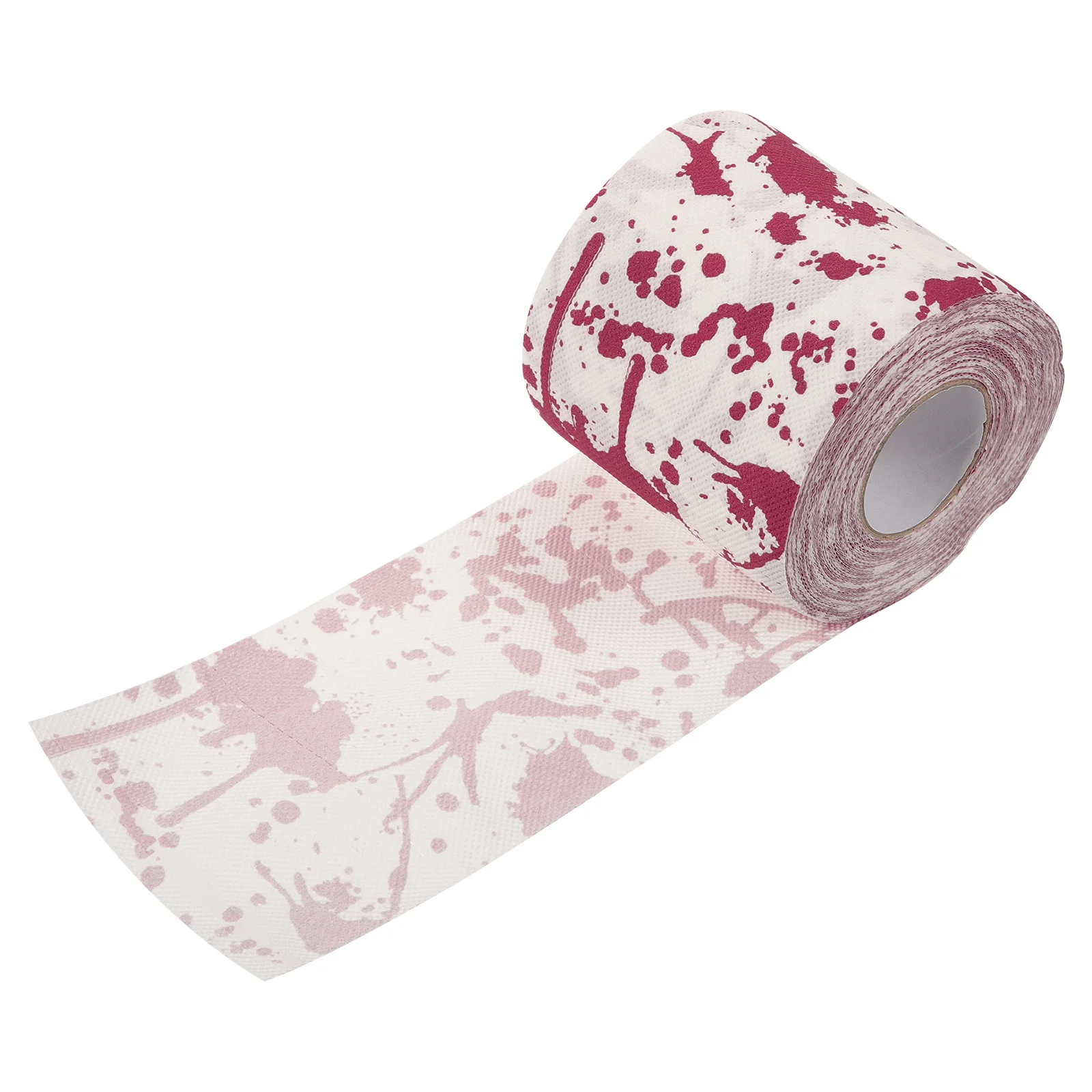 

Bloodstain Toilet Paper Roll Special Halloween Party Decorations Scary Bloody Printed Bathroom Toilet Paper Roll Creative