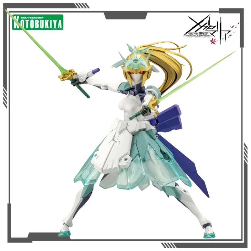 Kotobukiya oryginalna seria nieskończonych spotkań zielone szkło Anime rysunek montaż zabawki modele ozdoby kolekcjonerskie prezenty dla chłopców