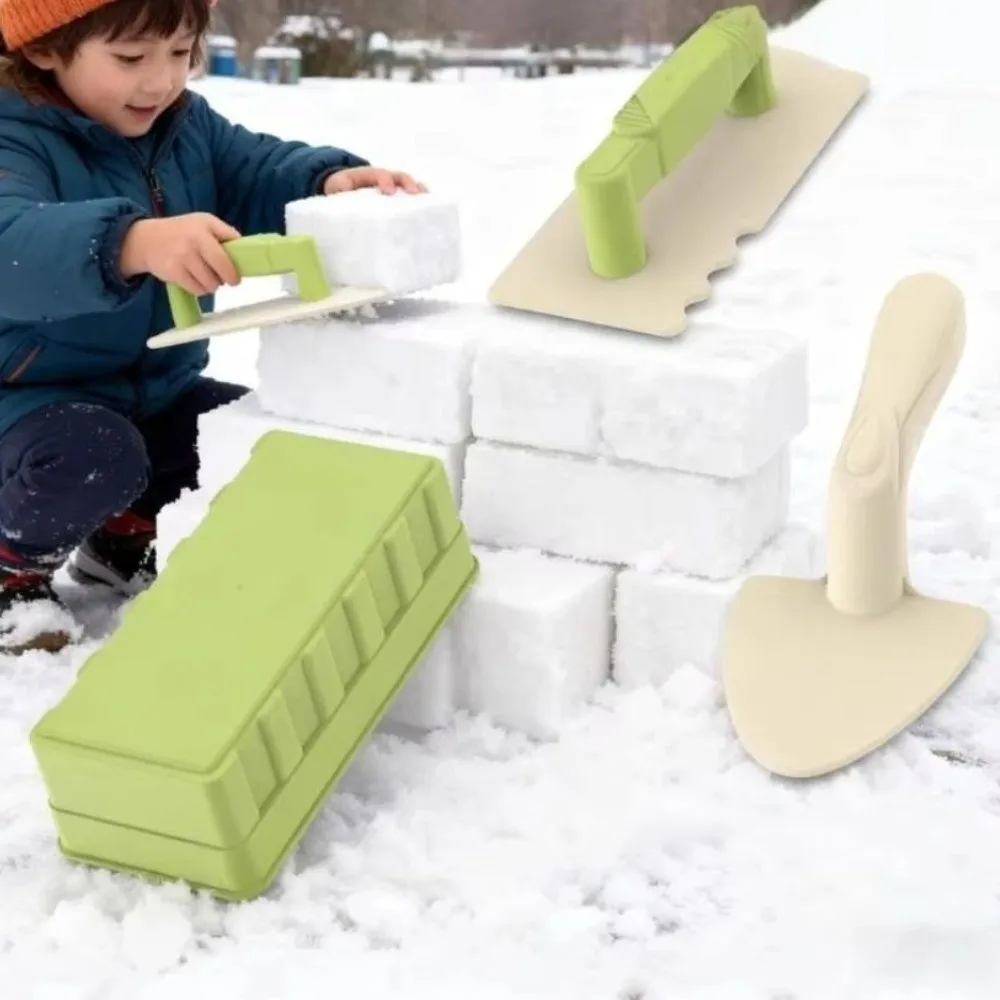 3pcs Family Interactive Prop Digging Shovel Digging Tool Shovel Castle Building Beach Tool Set Sandbox Sands Tool