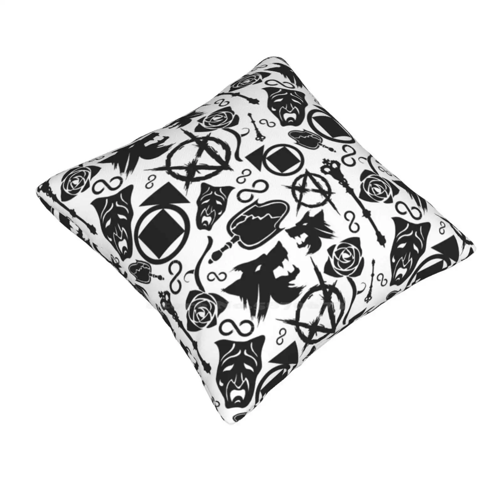 Vampire : The Masquerade – Bloodlines : Clans Home Sofa Car Waist Throw Pillowcase Vtmb2 Vtmb 2 Vampire The Masquerade