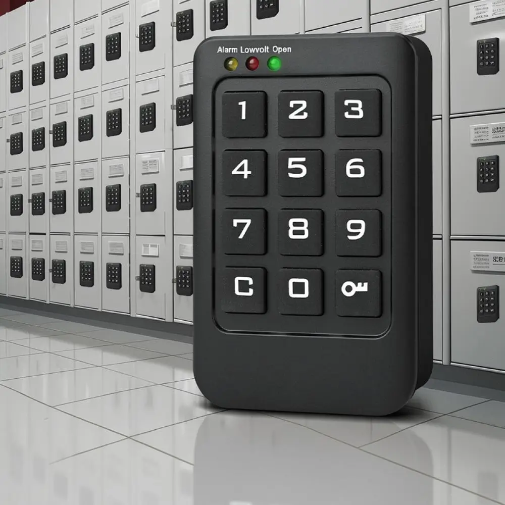 Digital Password Cabinet Lock Keyless Electronic Security Access For Storage Locker Furniture Drawer Modern