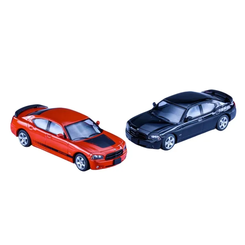

Stock 1:64 Dodge Warhorse Charger 08 R/T die-cast alloy car model, boys' toy, children's festival gift, adult decoration.