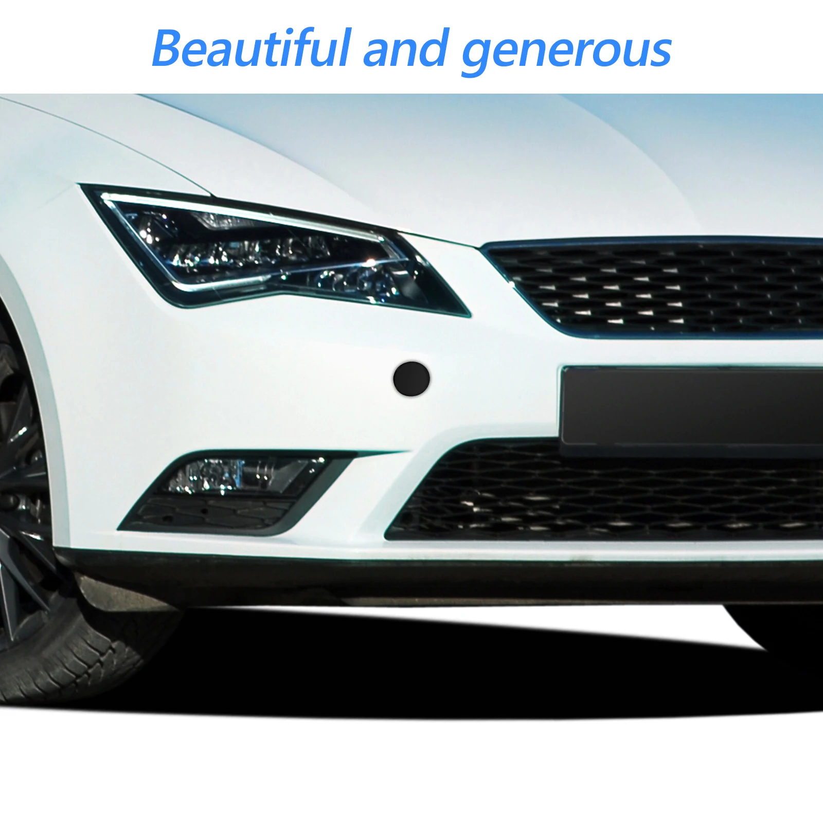 

Задний бампер автомобиля, фаркоп переднего бампера, крышка фаркопа, крышка буксировочного крюка, прочный ABS, совместимый для Volkswagen 2013-2018