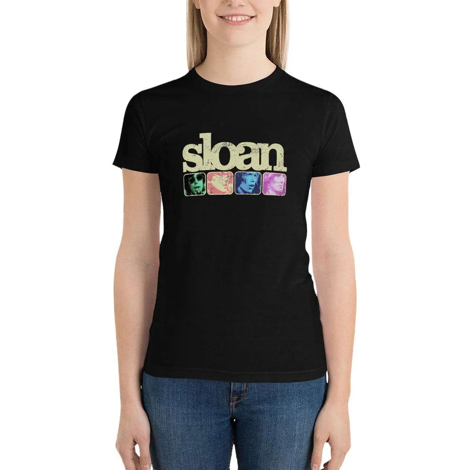 

Sloan T-Shirt lady clothes vintage clothes hippie clothes tees funny t shirts for Women