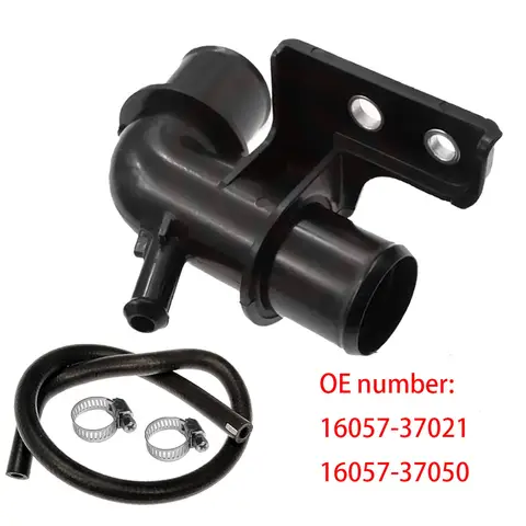 16057-37021 Coolant Radiator Outlet Water Pipe Hose Fit for Toyota RAV4 Harrier Lexus NX200 NX200t NX300h