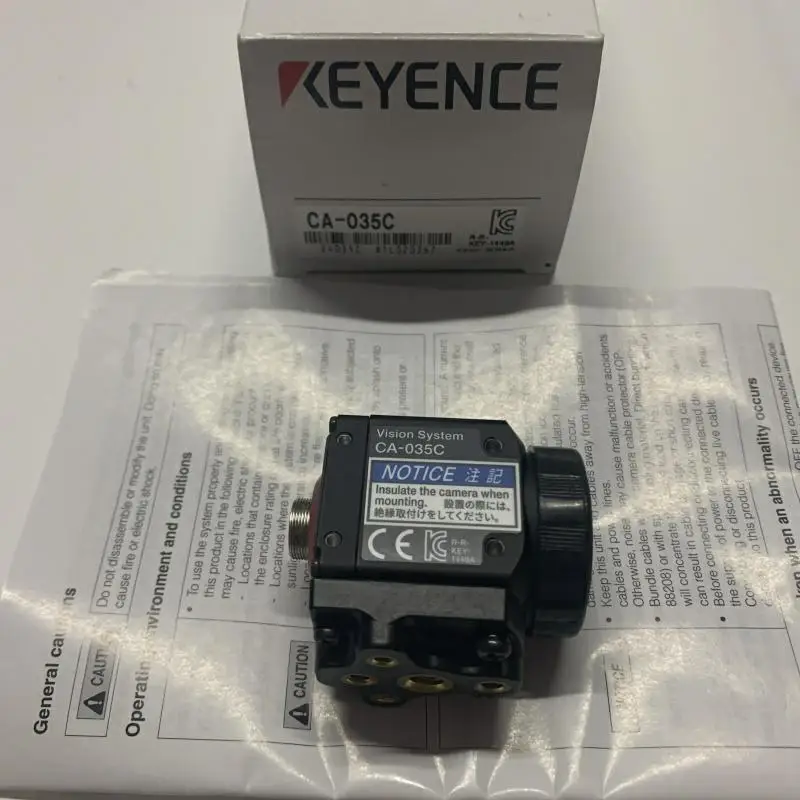 Environment Resistant IP64 0.31 Megapixel Monochrome CMOS C-Mount Digital Serial Transfer Japan KEYENCE CA-035M Machine