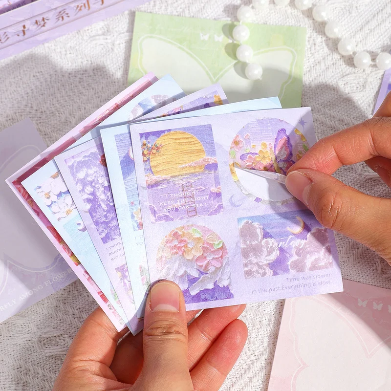 Painting Bullet Journal Kit Imitation Relief Butterfly With Notebook Stickers Pens Bookmarks And Sticky For Stationery Supplies