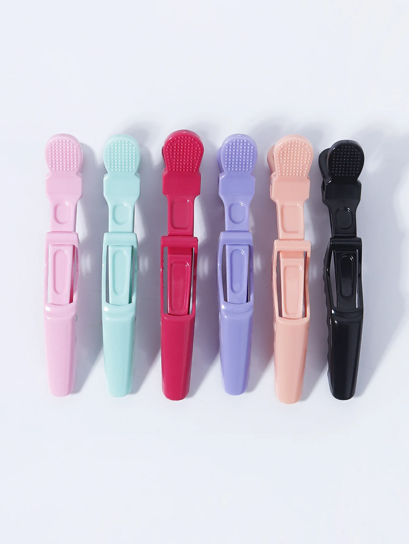 4 teile/satz Krokodil Clips Nicht Slip Friseur Styling Schnitte Clips Salon Barber Liefert Für Haar Zubehör – Detail 2