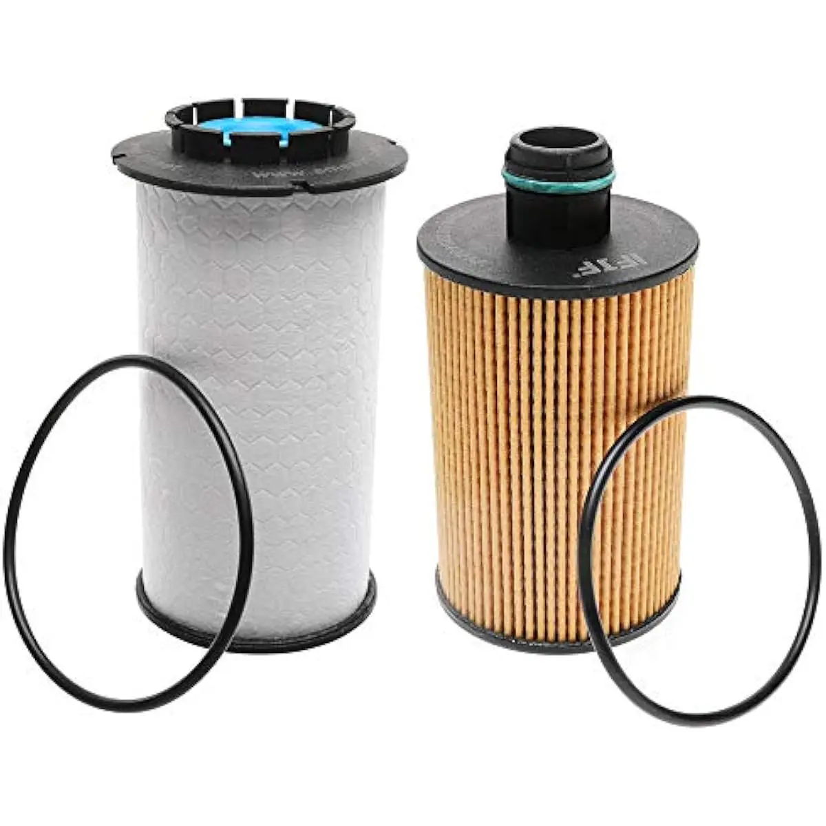 

iFJF 68235275AA Fuel Filter and 68229402AA Oil filter Replacement for Ram 1500 2014-2019 3.0L EcoDiesel Engine Replaces WF10245