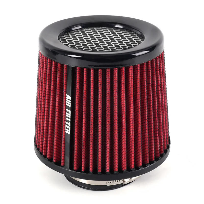 Car Modification Air Filter 76mm Intake Mushroom Head Filter Mushroom Head Air Filter 3-Inch Mushroom Head Air Filter