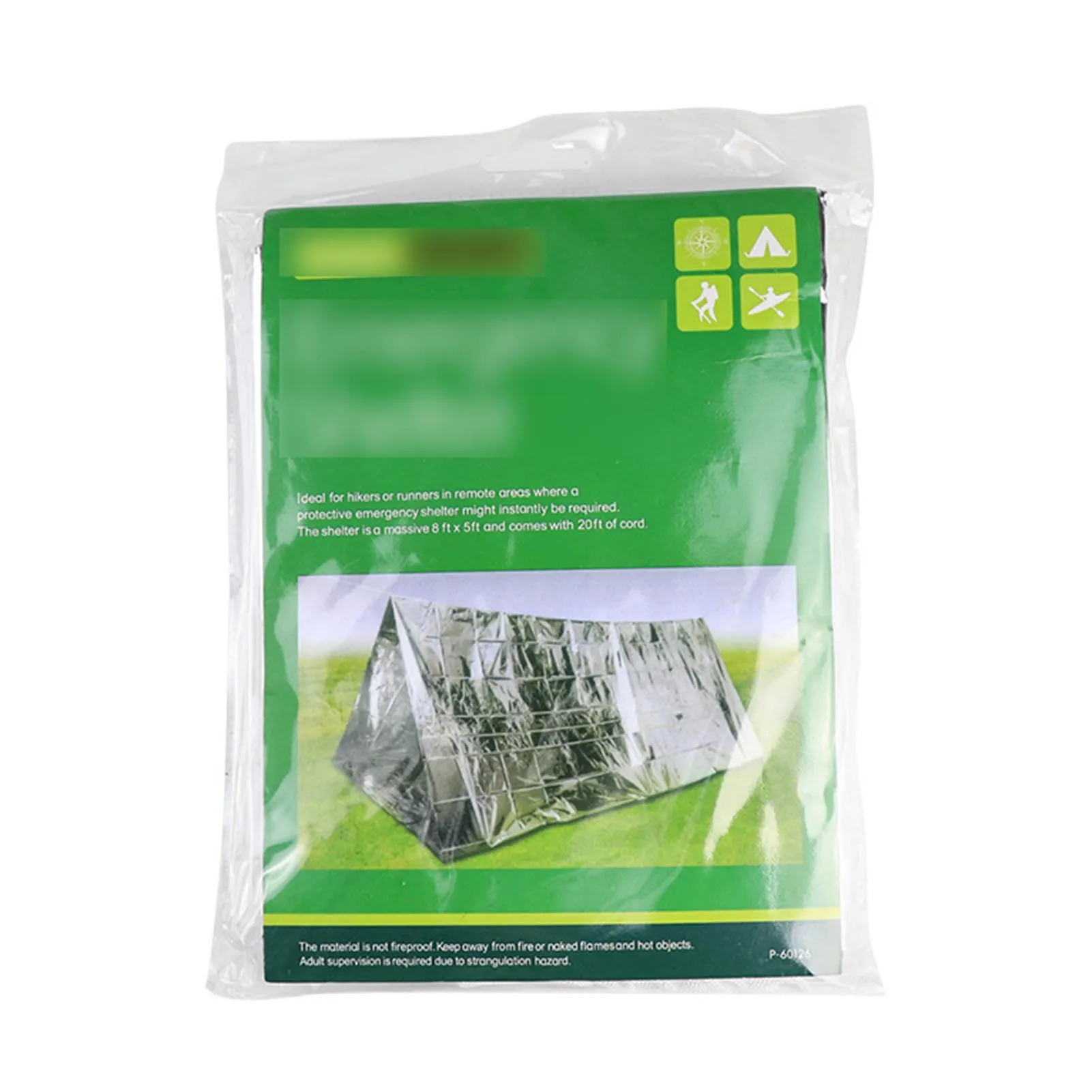 خيمة أنبوبية للبقاء على قيد الحياة في حالات الطوارئ مقاومة للرياح ومقاومة للماء، مناسبة لاستكشاف نهر تسلق الجبال