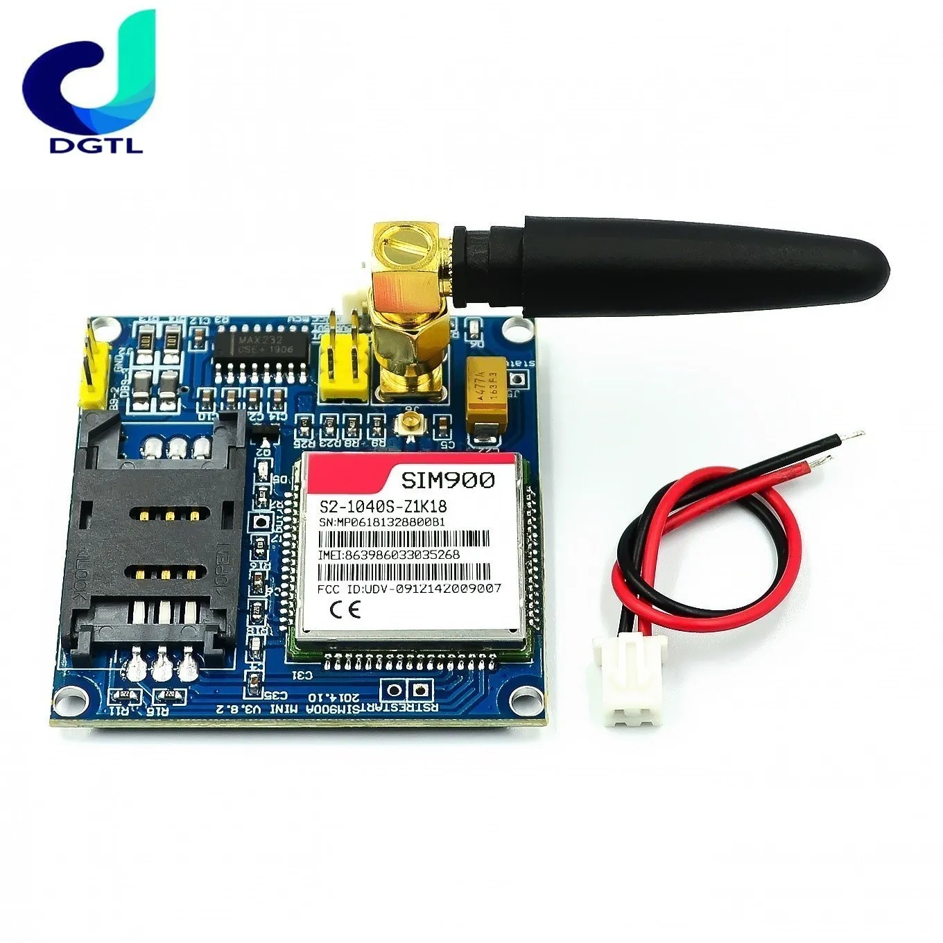 

SIM900A sim900 V4.0 Kit Wireless Extension Module GSM GPRS Board Antenna Tested Worldwide Store for arduino