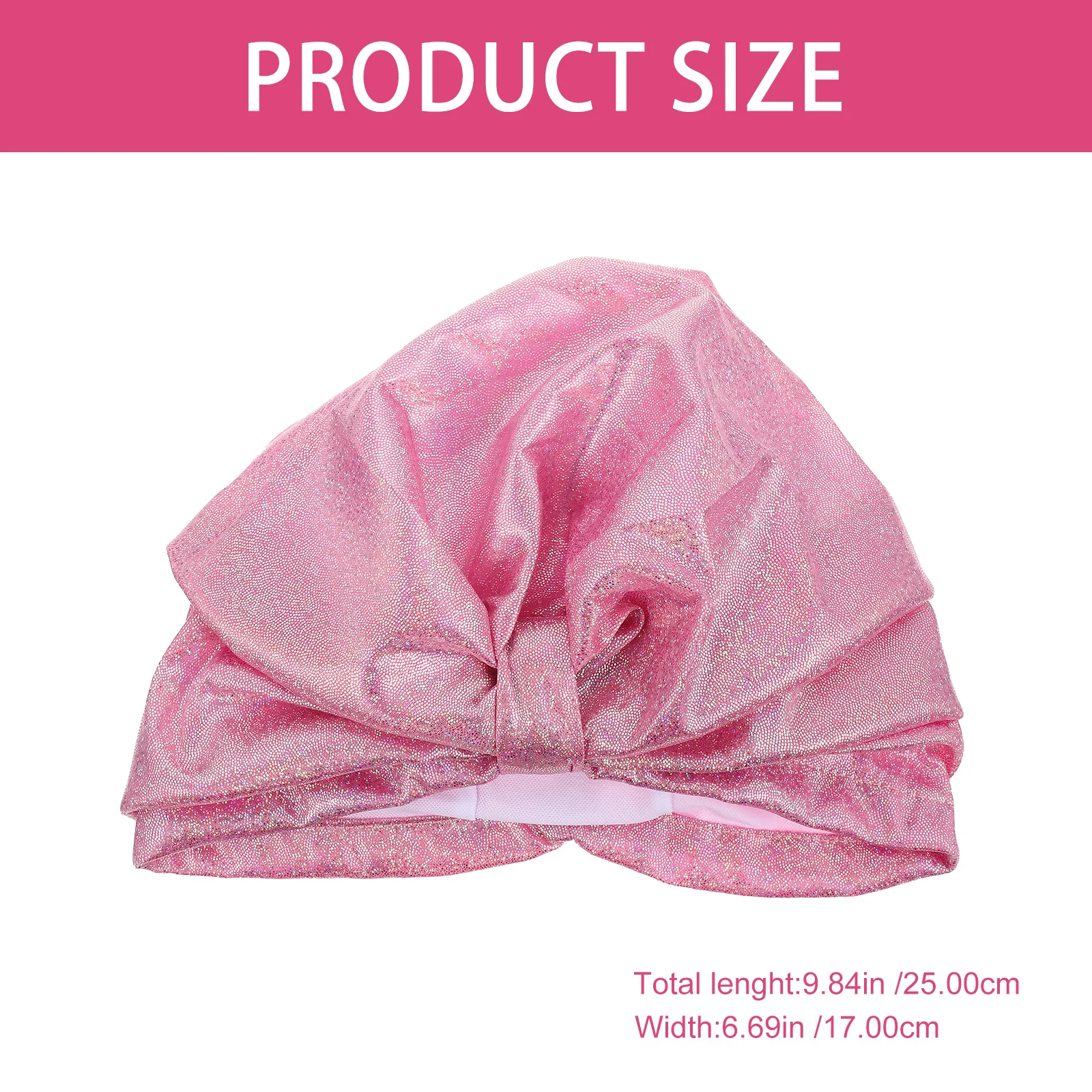 قبعة سباحة للسيدات ذات ألوان زاهية من النايلون الفاخر، تصميم مرن مقاوم للماء يحمي الشعر بسهولة على أسلوب الموضة