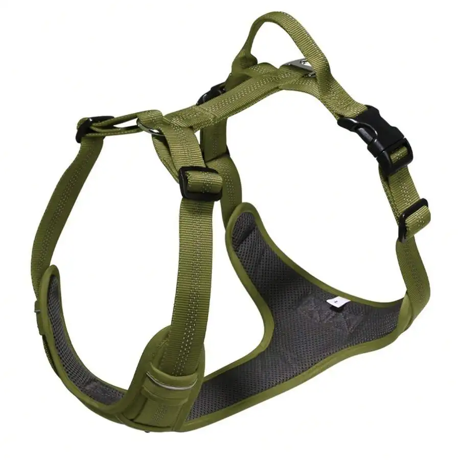 

Small Medium Large Dog Vest Harness, Luminous Anti-Escape Pet Gear with Leash for Outdoor Activities