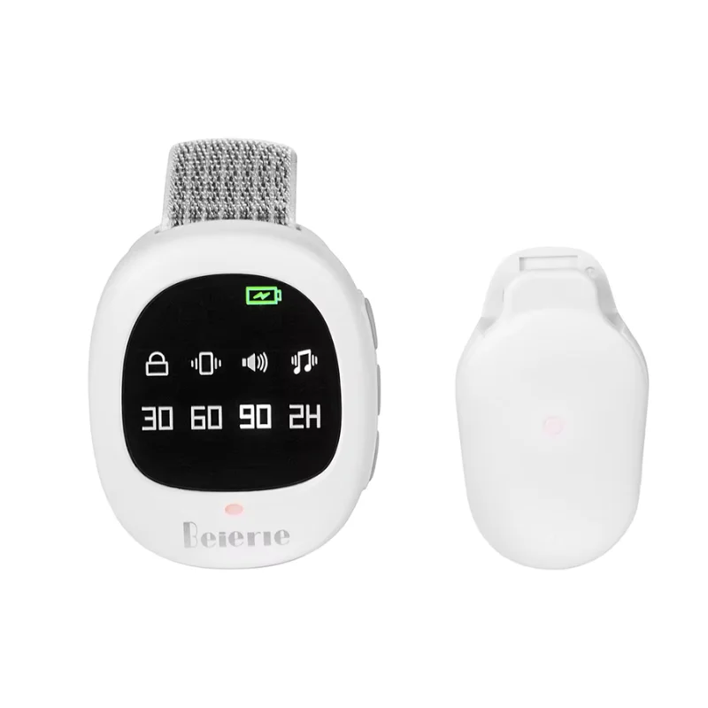 Wireless Bedwetting Alarm - Gentle Music & Light Wake-Up System, Baby Potty Training