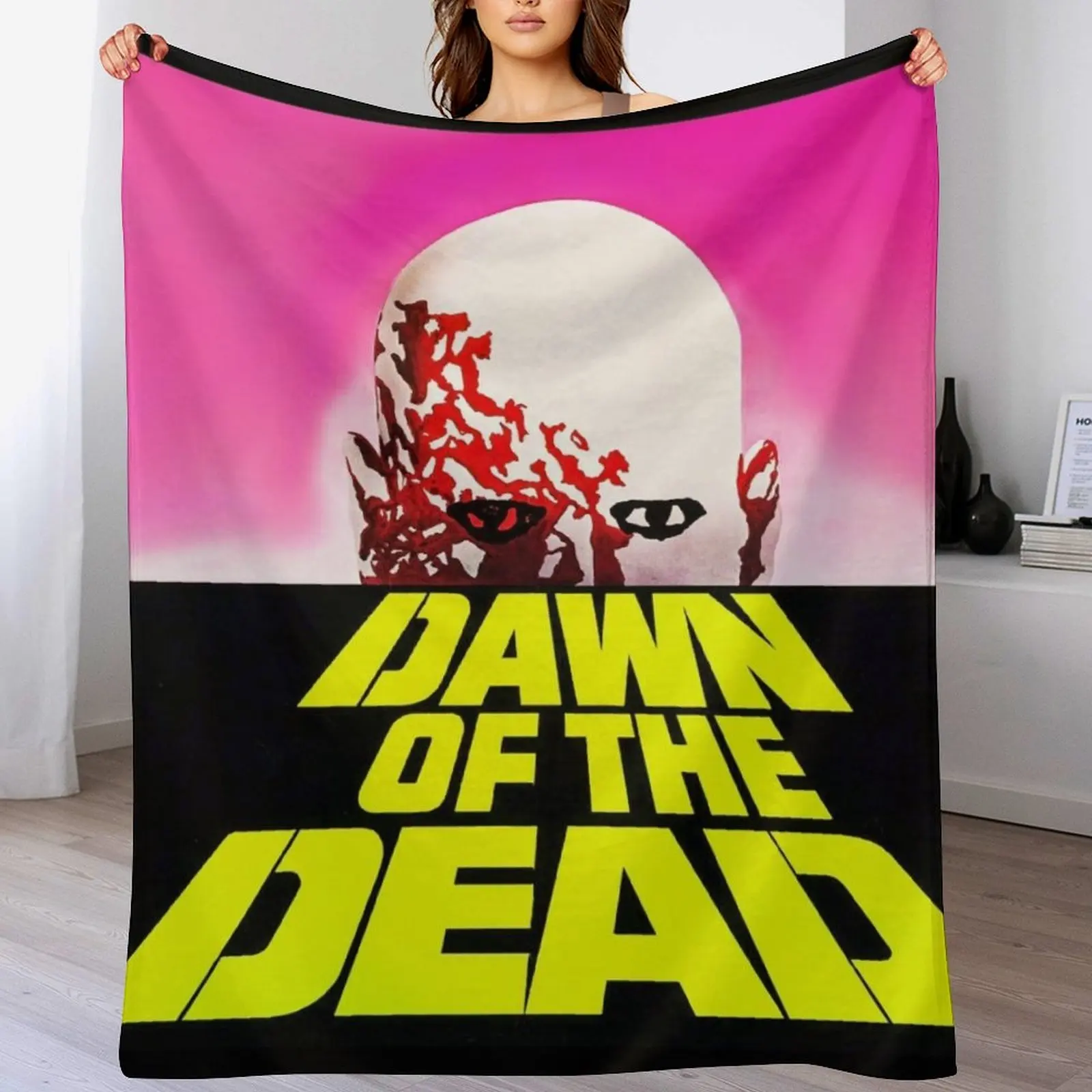 DAWN OF THE DEAD 1978 HORROR MOVIE! Throw Blanket Blankets Sofas Of Decoration Bed For Baby Quilt Blankets